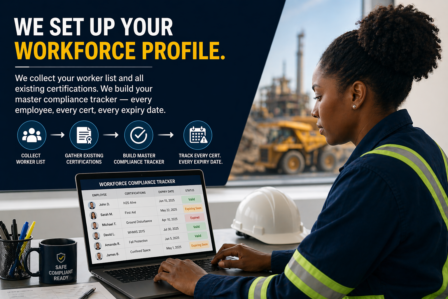 We set up your workforce profile